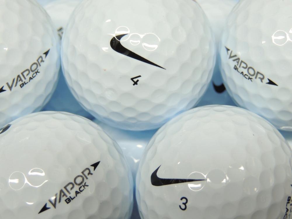 nike vapor black golf balls