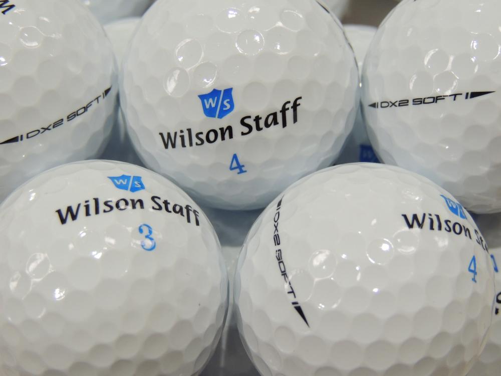 Wilson Basketball 50 Golfbälle Wilson Staff DX2/DX2 Soft AAA/AAAA Qualität Lakeballs DX 2 Handball Grösse 0
