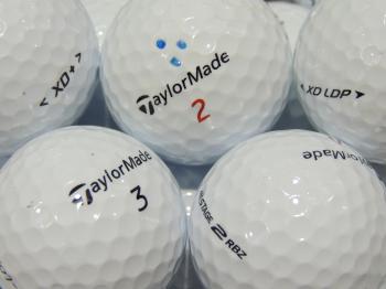 Produktbild von 50 Gebrauchte TaylorMade Distance Golfbälle 5A Qualität – Neuwertig, Für Mehr Weite | Ideal Zum Training