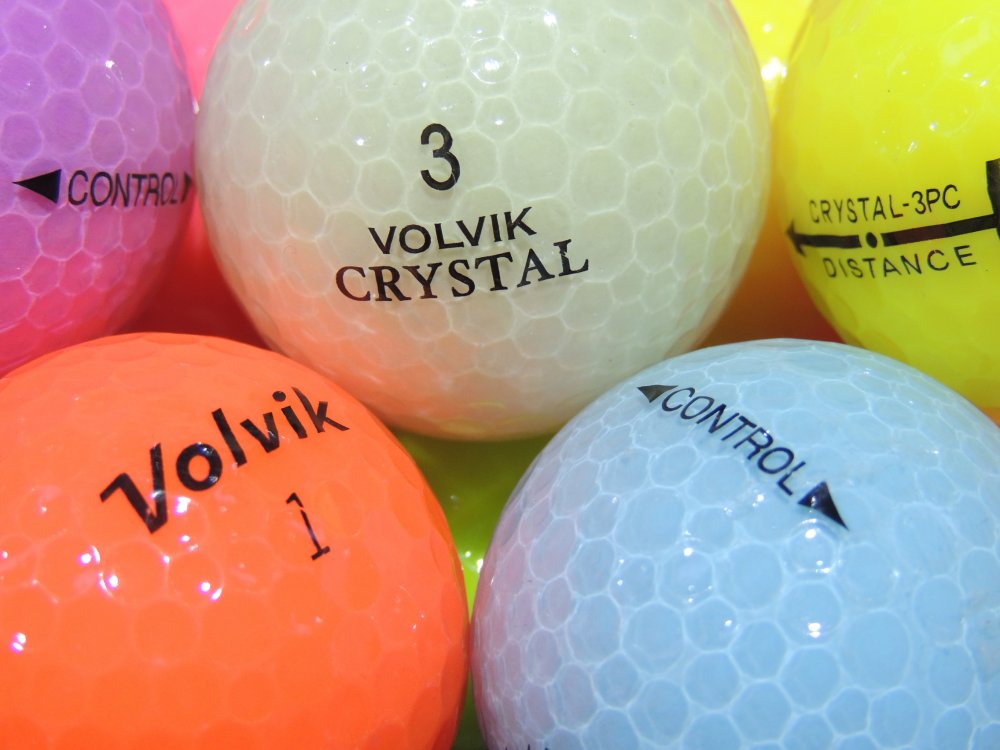 Lakeballs Volvik Crystal Mix bunt bestellen Golfbälle