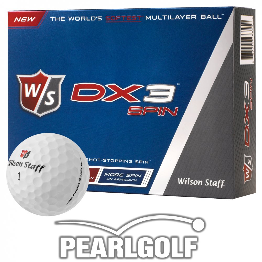 Golfball Wilson DX3 Spin bestellen Neue Golfbälle bei PearlGolf